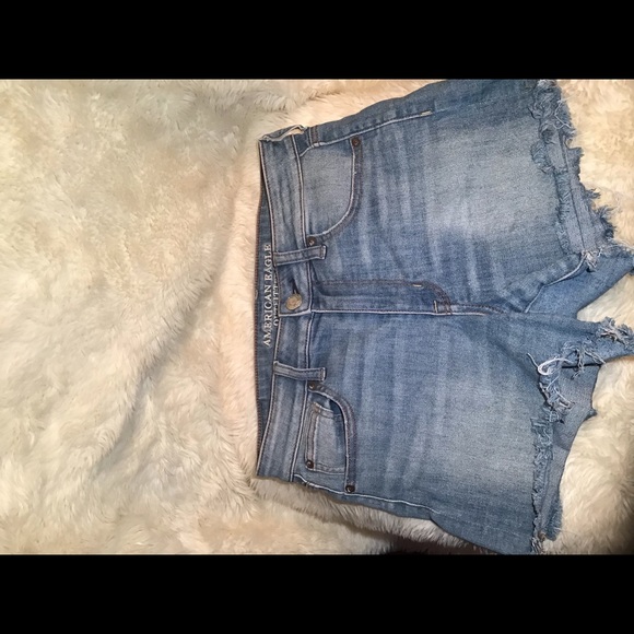 American eagle super super stretch denim shorts size 8 - Picture 4 of 9